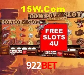 Jackpots e promoções na 922Bet